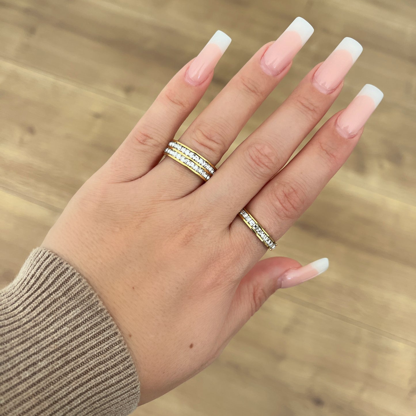 Glamour Twin Ring