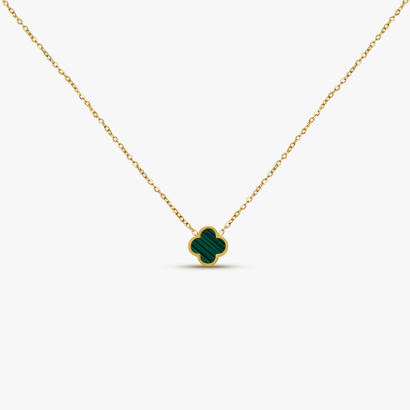 Clover Green Halskette