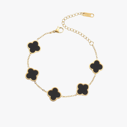Clover Black Armband