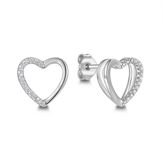 Heart Glow Ohrringe 925 Silber