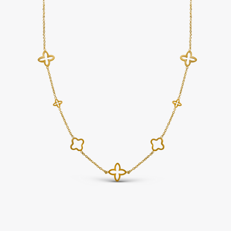 Clover Infinity Halskette