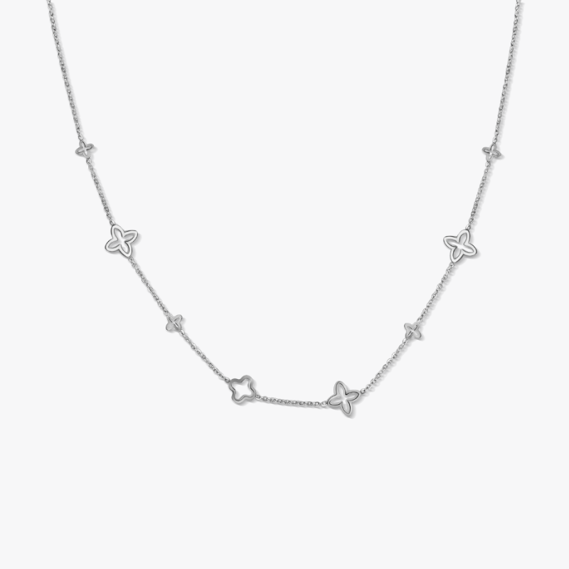 Clover Infinity Halskette