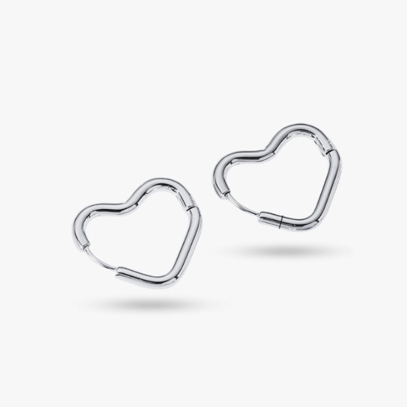 Love Heart Creolen