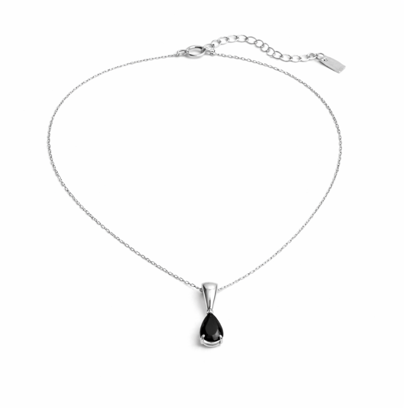 Royal Drop Halskette Silber | Bridgerton