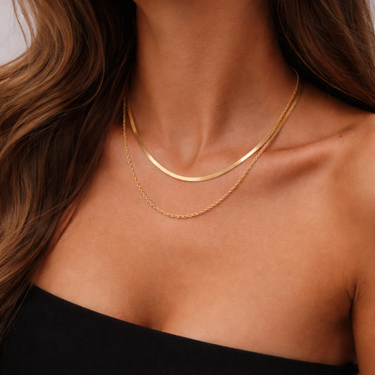 Dual Shine Halskette