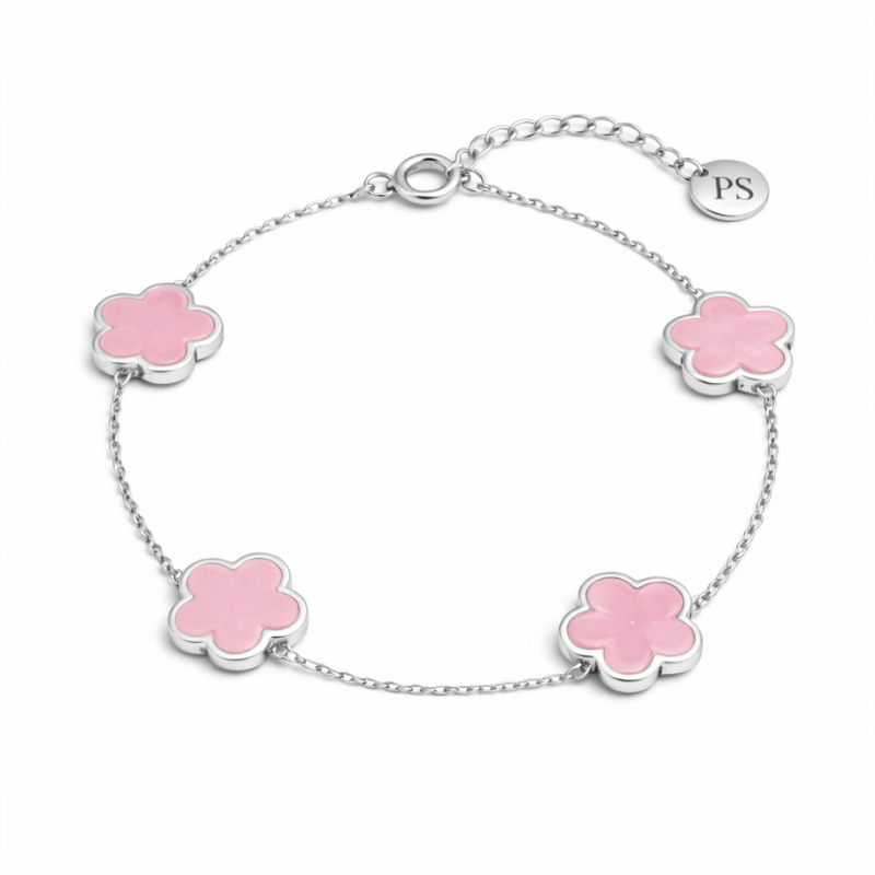 Clover Rosa Armband