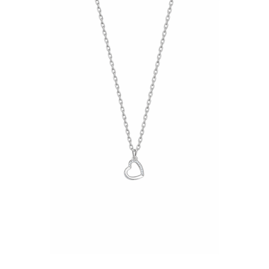 Heart Glow Halskette 925 Silber