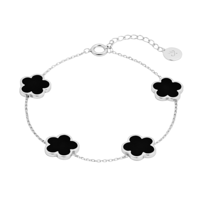 Clover Black Armband