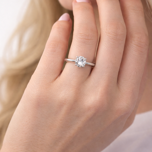 Gloria Shine Ring 925 Silber | Bridgerton