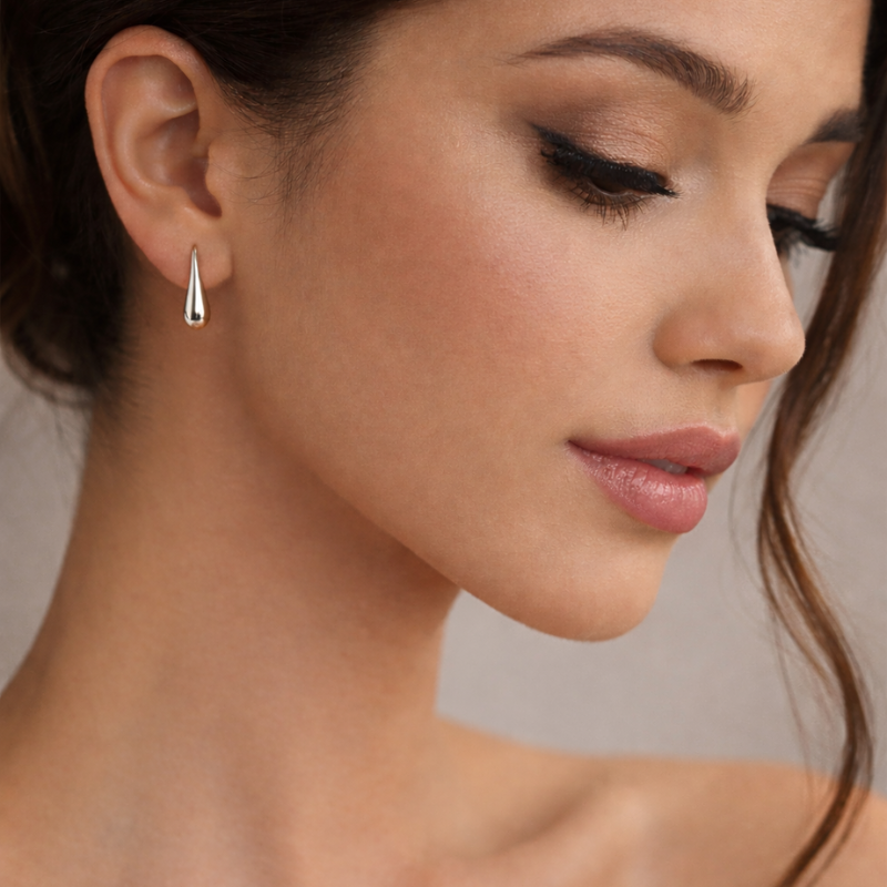 Pure Drop Ohrringe 925 Silber