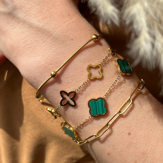 Clover Infinity Armband