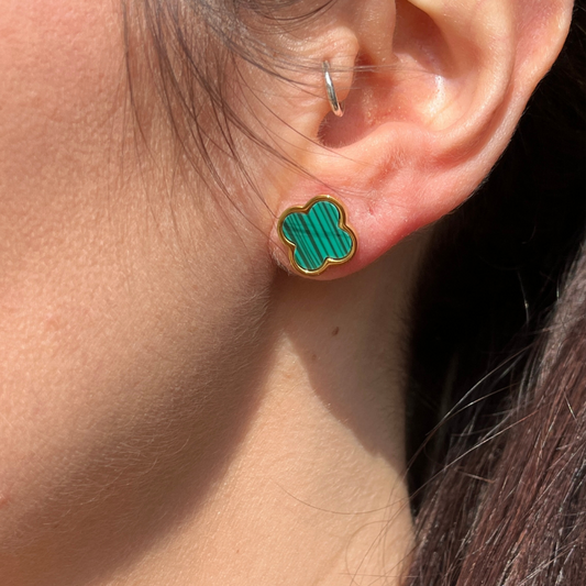 Clover Green Ohrstecker