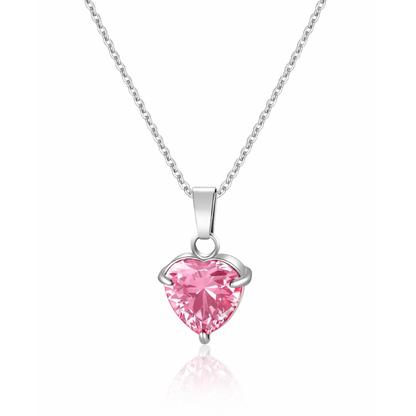 Velvet Heart Halskette Silber | Bridgerton