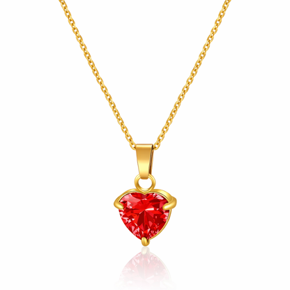 Velvet Heart Halskette Gold | Bridgerton