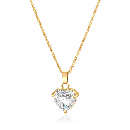 Velvet Heart Halskette Gold | Bridgerton