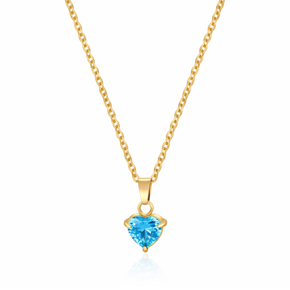 Velvet Heart Halskette Gold | Bridgerton