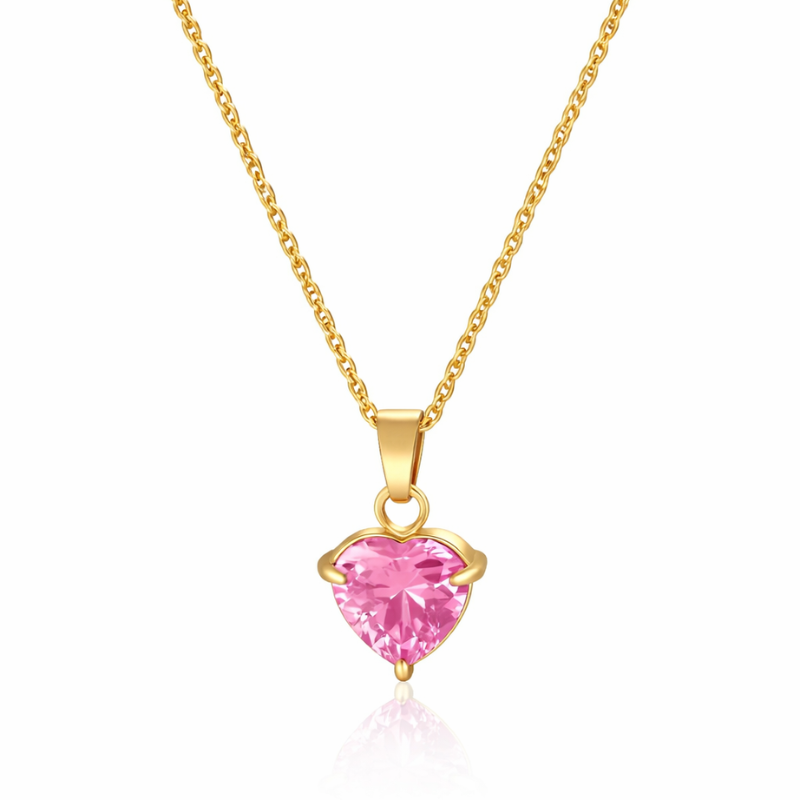Velvet Heart Halskette Gold | Bridgerton