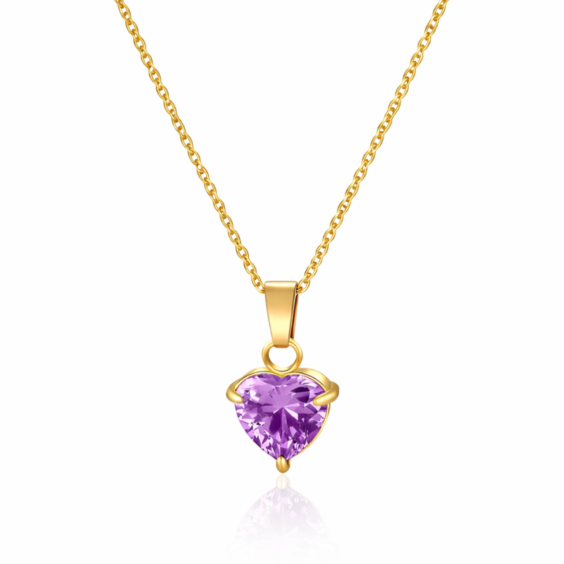 Velvet Heart Halskette Gold | Bridgerton