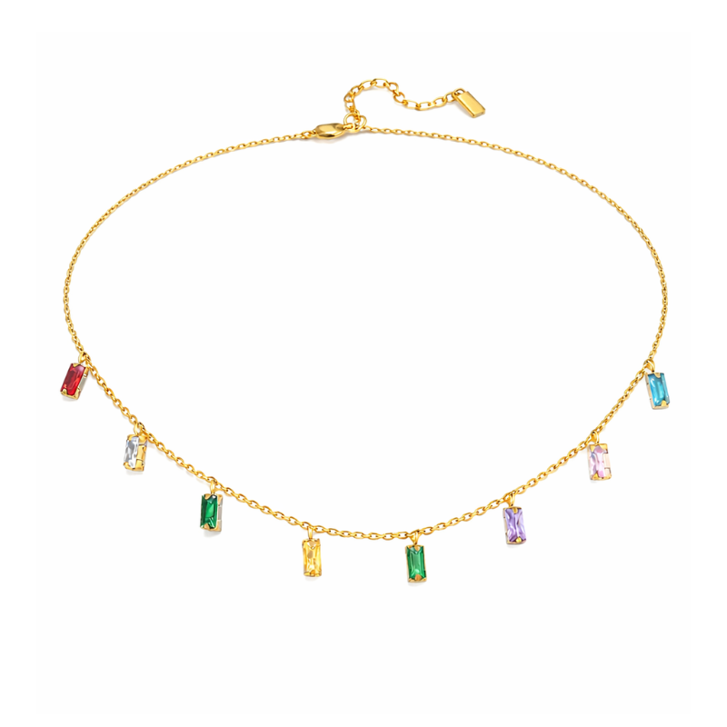 Regency Rainbow Halskette | Bridgerton