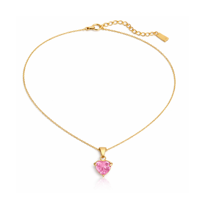 Velvet Heart Halskette Gold | Bridgerton