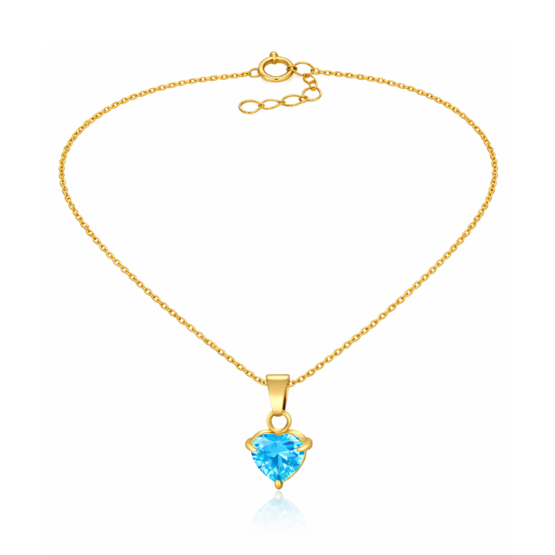 Velvet Heart Halskette Gold | Bridgerton