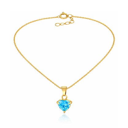 Velvet Heart Halskette Gold | Bridgerton