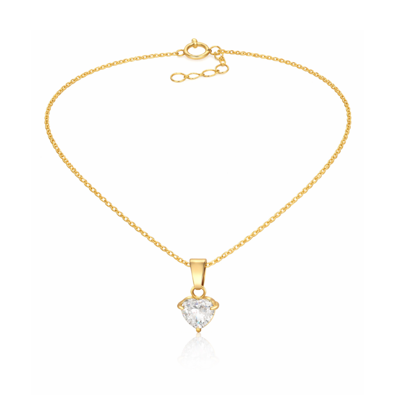 Velvet Heart Halskette Gold | Bridgerton