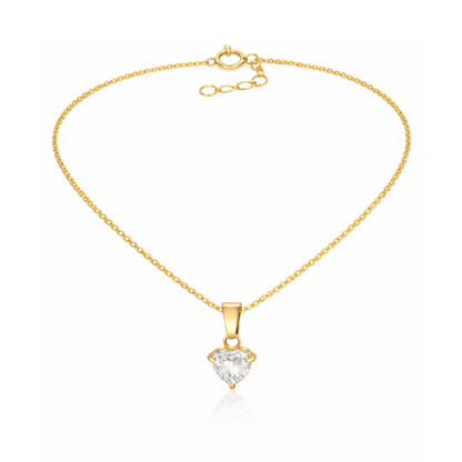 Velvet Heart Halskette Gold | Bridgerton