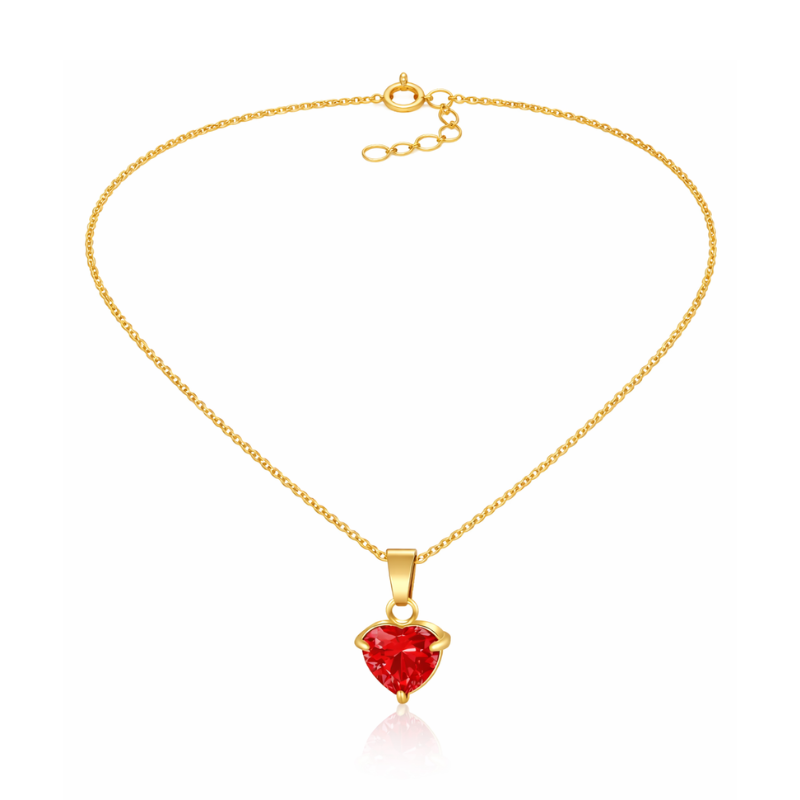 Velvet Heart Halskette Gold | Bridgerton