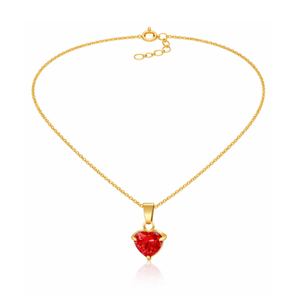 Velvet Heart Halskette Gold | Bridgerton