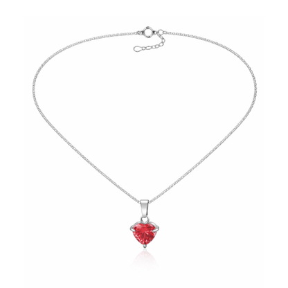 Velvet Heart Halskette Silber | Bridgerton