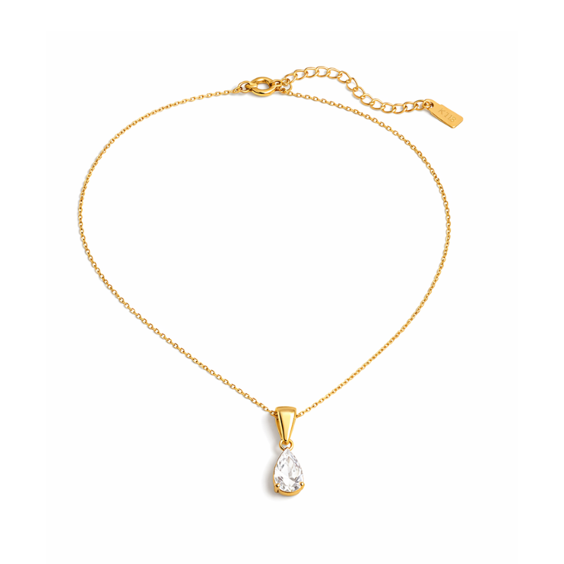 Royal Drop Halskette Gold | Bridgerton