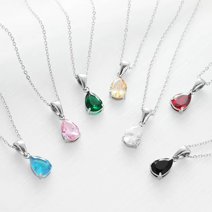 Royal Drop Halskette Silber | Bridgerton