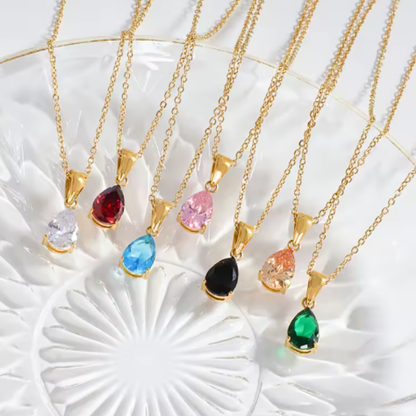 Royal Drop Halskette Gold | Bridgerton