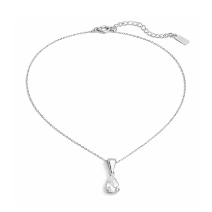 Royal Drop Halskette Silber | Bridgerton