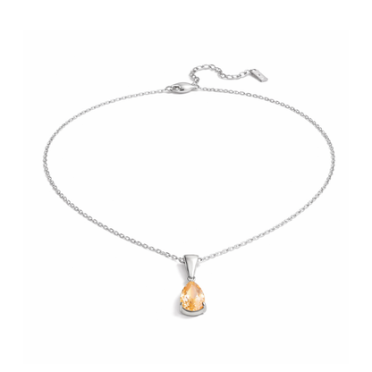 Royal Drop Halskette Silber | Bridgerton