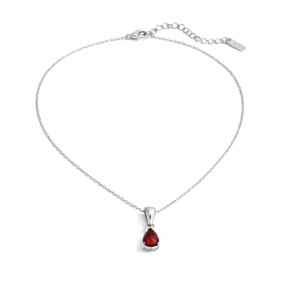 Royal Drop Halskette Silber | Bridgerton
