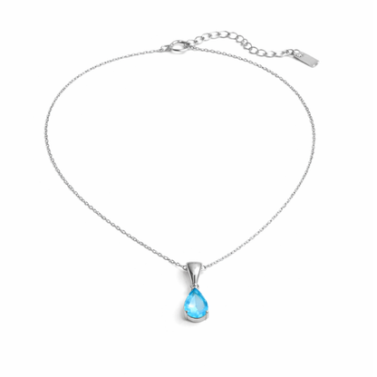 Royal Drop Halskette Silber | Bridgerton