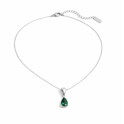 Royal Drop Halskette Silber | Bridgerton