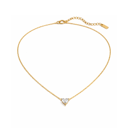Birthstone Heart Halskette