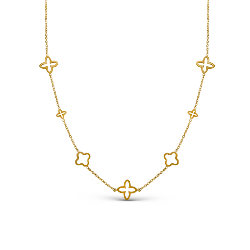 Clover Infinity Halskette