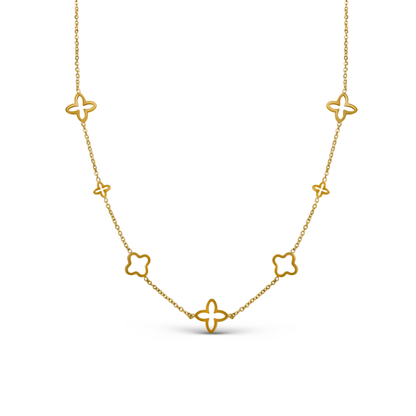 Clover Infinity Halskette