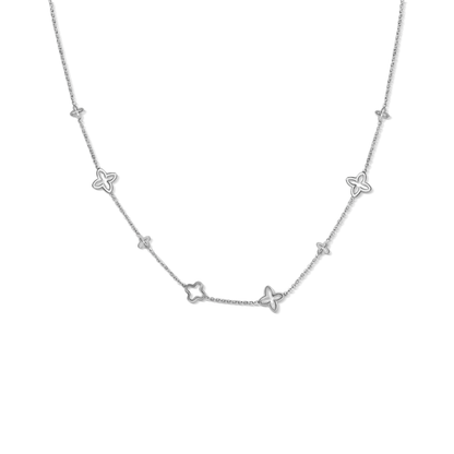 Clover Infinity Halskette