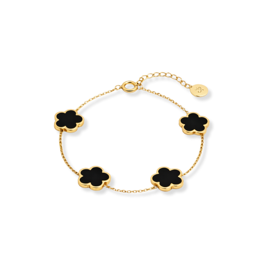 Clover Black Armband
