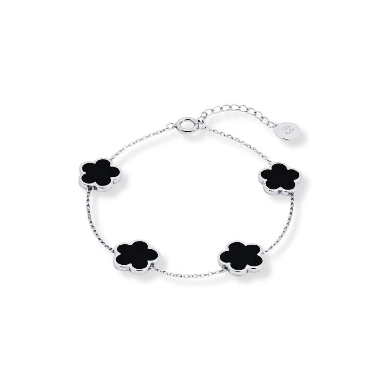 Clover Black Armband