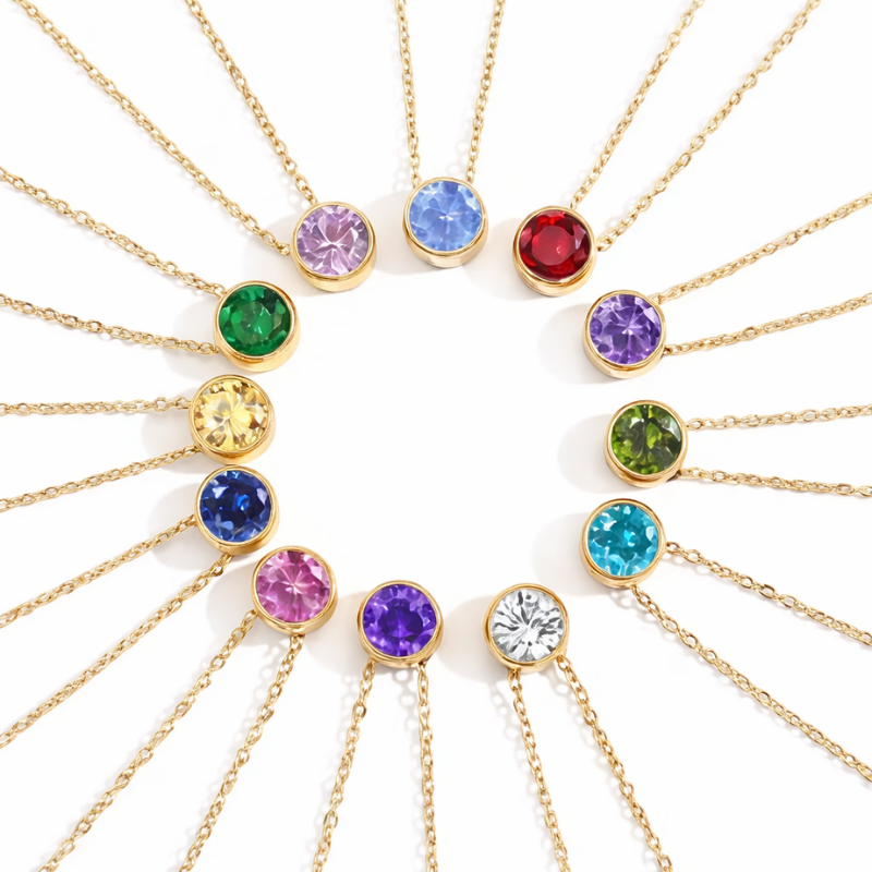 Birthstone Halskette