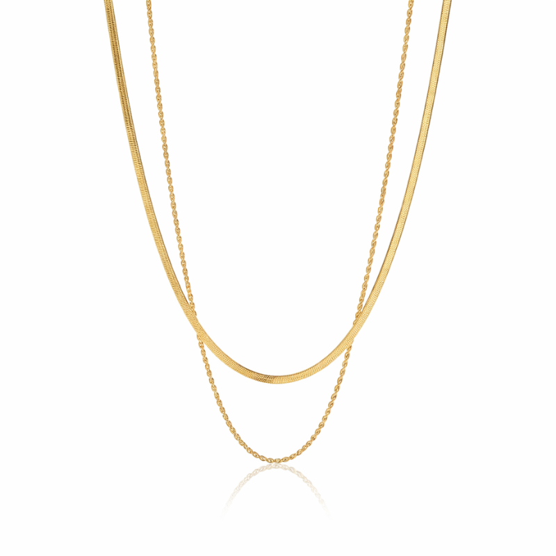 Dual Shine Halskette