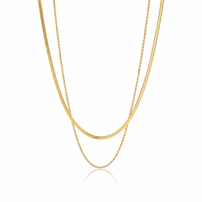 Dual Shine Halskette