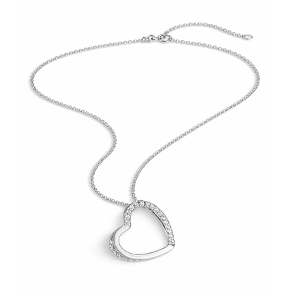 Heart Glow Halskette 925 Silber