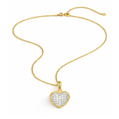 Lady Heart Halskette 925 Silber | Bridgerton